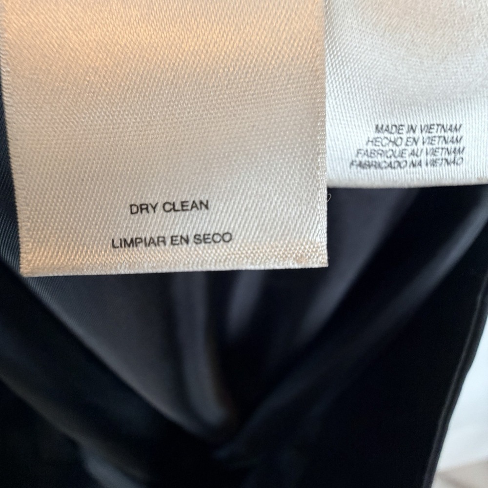 Kasper Dress Pants Womens Size 14 Black Lined High Rise Career Office Business - Picture 8 of 10